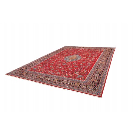 Tappeto Sarough Persia rosso grigio 300x400