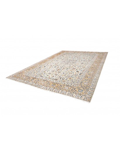 Tappeto Kashan Persia bianco 283x380