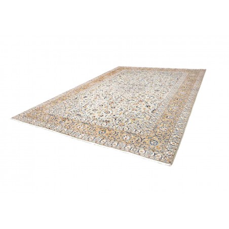 Tappeto Kashan Persia bianco 283x380