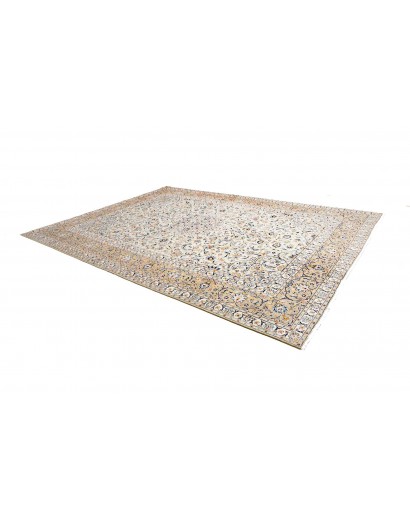 Tappeto Kashan Persia bianco 283x380