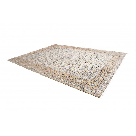 Tappeto Kashan Persia bianco 283x380