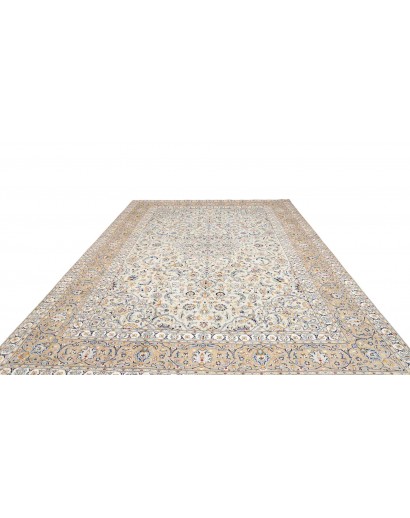 Tappeto Kashan Persia bianco 283x380