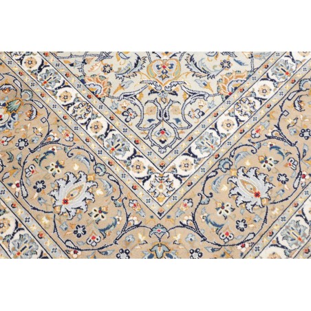 Tappeto Kashan Persia bianco 283x380