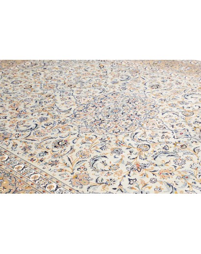 Tappeto Kashan Persia bianco 283x380