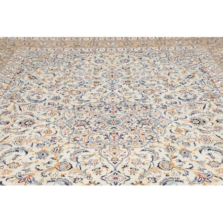 Tappeto Kashan Persia bianco 283x380