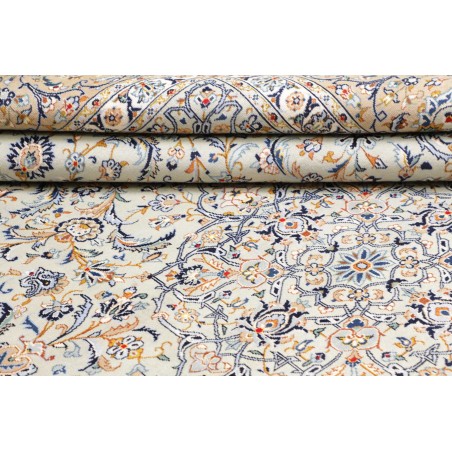 Tappeto Kashan Persia bianco 283x380