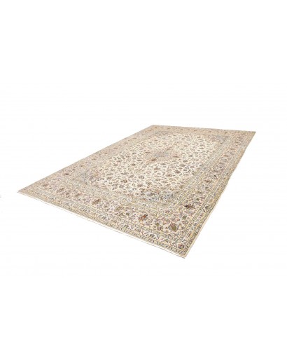 Tappeto Kashan Persia bianco 252x355