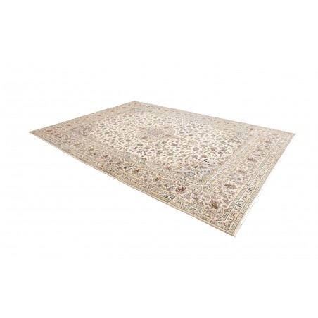 Tappeto Kashan Persia bianco 252x355