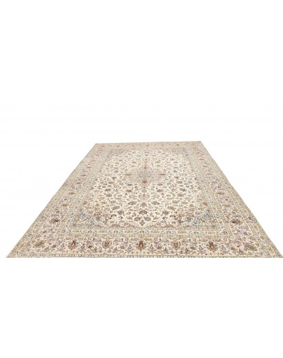 Tappeto Kashan Persia bianco 252x355
