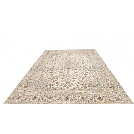 Tappeto Kashan Persia bianco 252x355