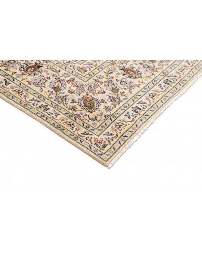 Tappeto Kashan Persia bianco 252x355