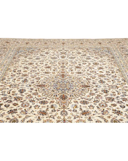 Tappeto Kashan Persia bianco 252x355