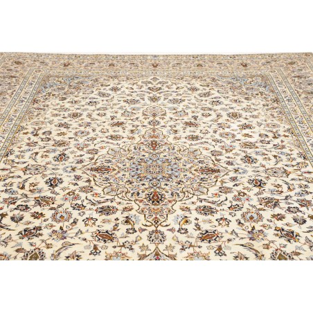 Tappeto Kashan Persia bianco 252x355