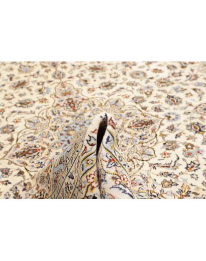 Tappeto Kashan Persia bianco 252x355