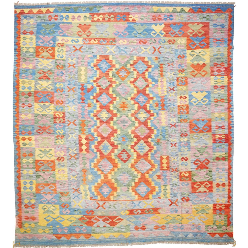 Tappeto Kilim Afghanistan beige rosso 320x361 Tappeto Kilim Afghanistan beige rosso 320x361