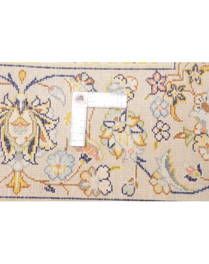 Tappeto Kashan Persia bianco marrone 240x350