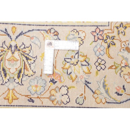 Tappeto Kashan Persia bianco marrone 240x350