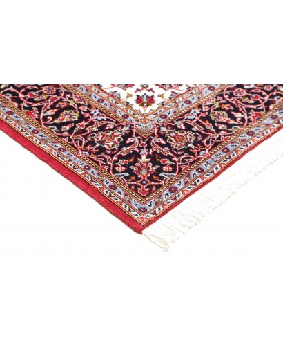 Tappeto Kashan Fine Persia marrone bianco 145x228