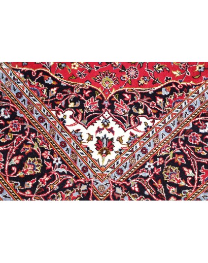 Tappeto Kashan Fine Persia marrone bianco 145x228