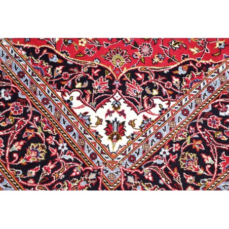 Tappeto Kashan Fine Persia marrone bianco 145x228