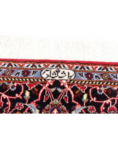 Tappeto Kashan Fine Persia marrone bianco 145x228
