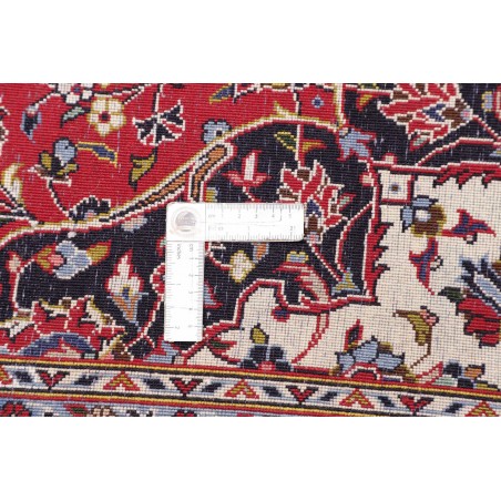 Tappeto Kashan Fine Persia marrone bianco 145x228