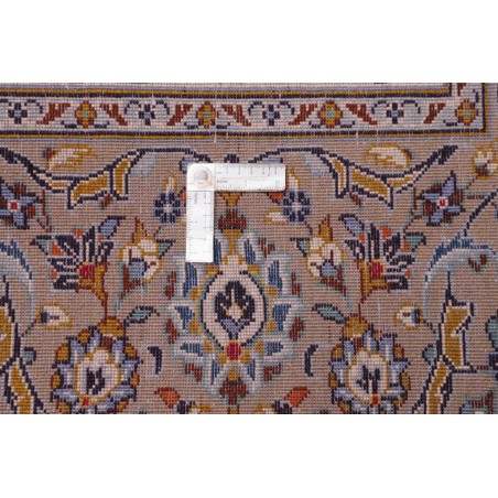 Tappeto Kashan Persia beige grigio 296x426
