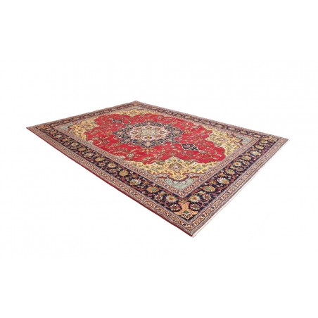 Tappeto Tabriz Persia marrone rosso 257x348