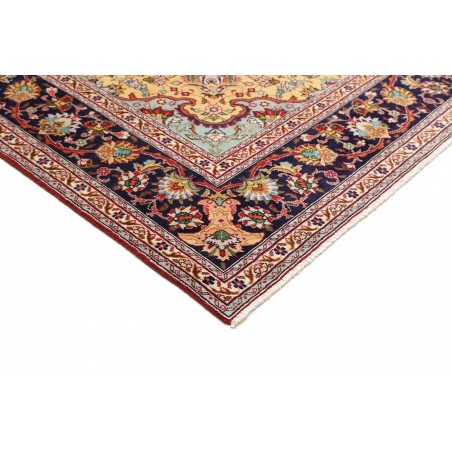 Tappeto Tabriz Persia marrone rosso 257x348