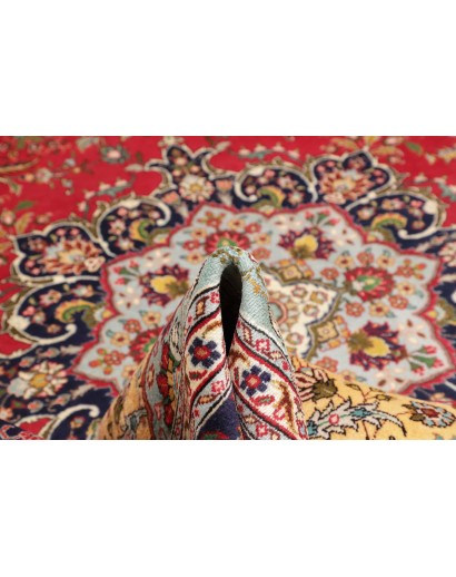 Tappeto Tabriz Persia marrone rosso 257x348
