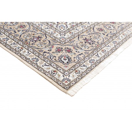 Tappeto Kashan Persia bianco grigio 250x365