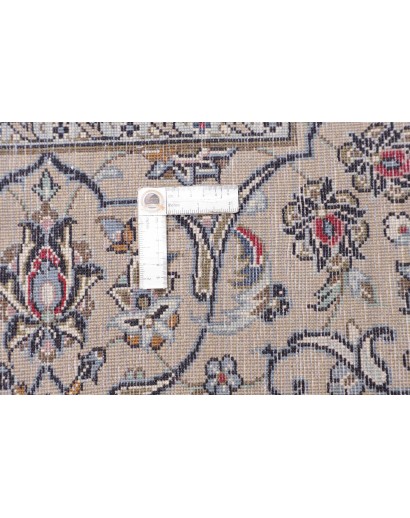 Tappeto Kashan Persia bianco grigio 250x365