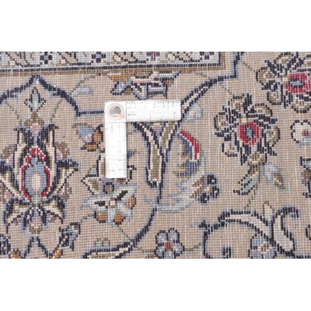 Tappeto Kashan Persia bianco grigio 250x365
