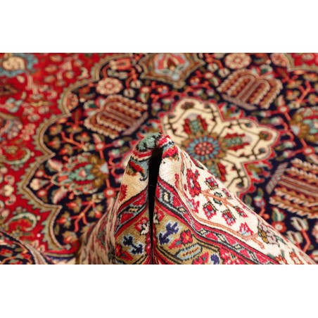Tappeto Tabriz Persia marrone giallo 300x400