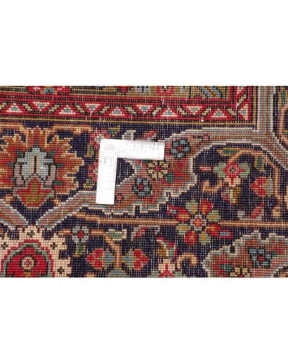 Tappeto Tabriz Persia marrone giallo 300x400