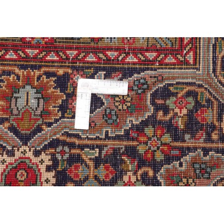 Tappeto Tabriz Persia marrone giallo 300x400