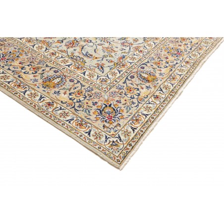 Tappeto Kashan Persia beige bianco 292x405