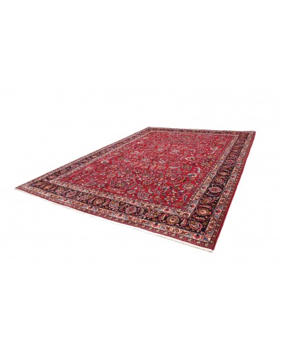 Tappeto Mashad Persia marrone grigio 302x402