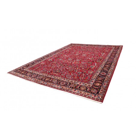 Tappeto Mashad Persia marrone grigio 302x402