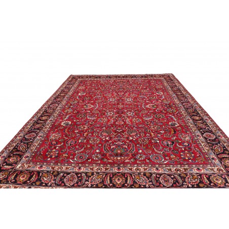 Tappeto Mashad Persia marrone grigio 302x402