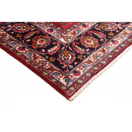 Tappeto Mashad Persia marrone grigio 302x402