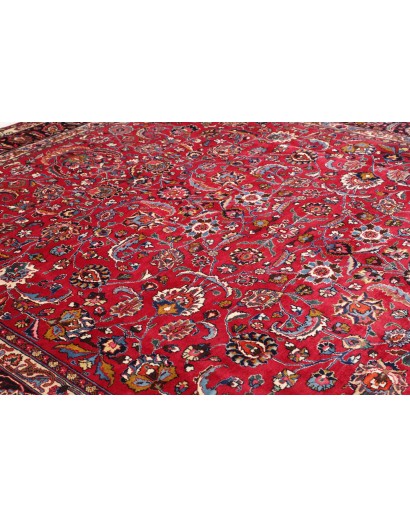Tappeto Mashad Persia marrone grigio 302x402