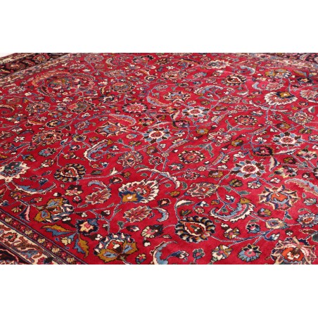 Tappeto Mashad Persia marrone grigio 302x402