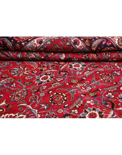 Tappeto Mashad Persia marrone grigio 302x402