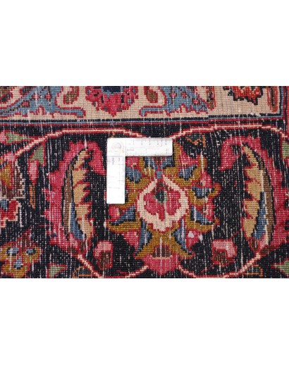 Tappeto Mashad Persia marrone grigio 302x402