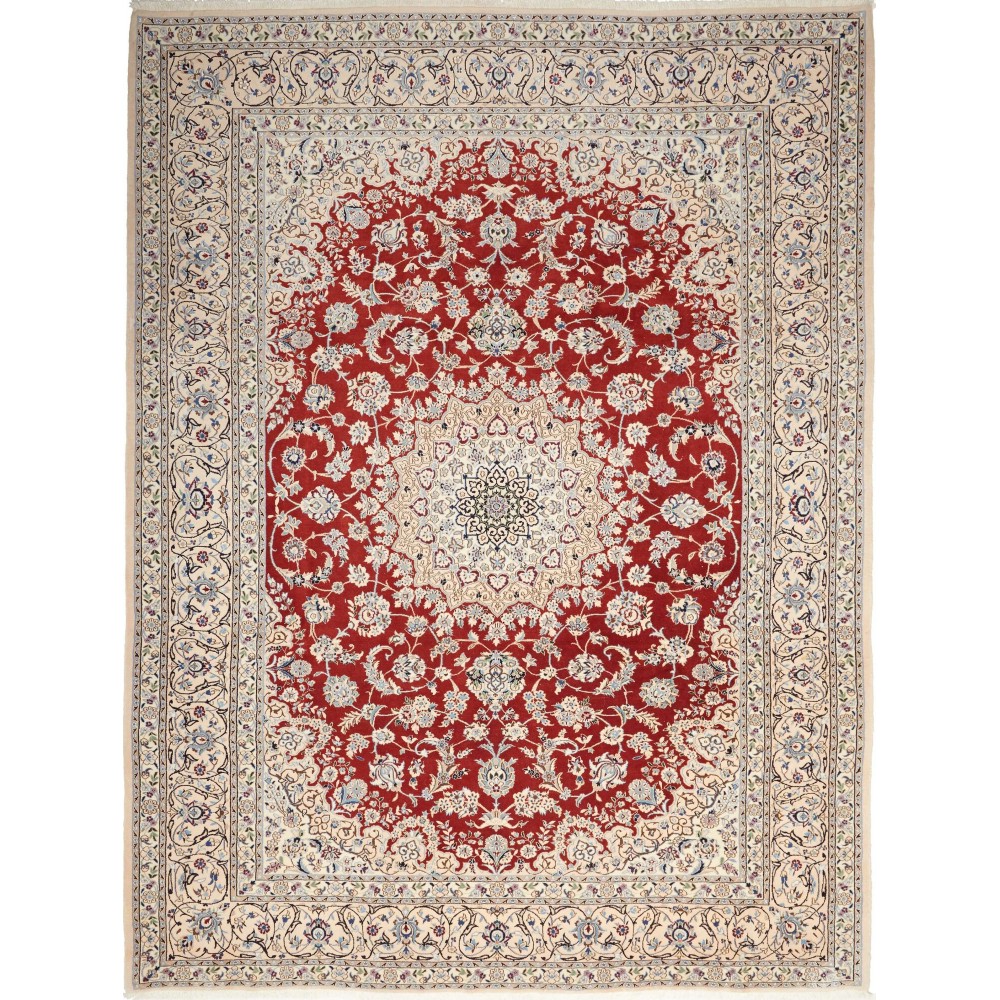 Tappeto Nain 9La Persia beige 255x335 Tappeto Nain 9La Persia beige 255x335