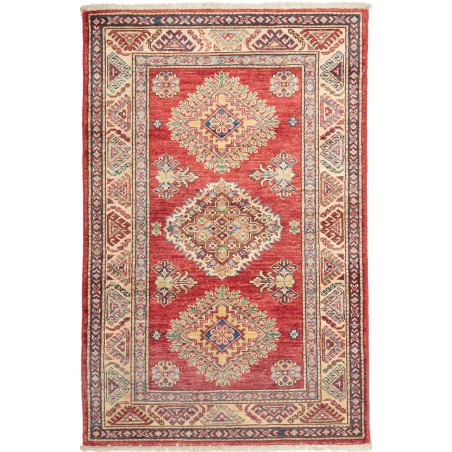 Tappeto Kazak Fine Pakistan marrone grigio 80x120