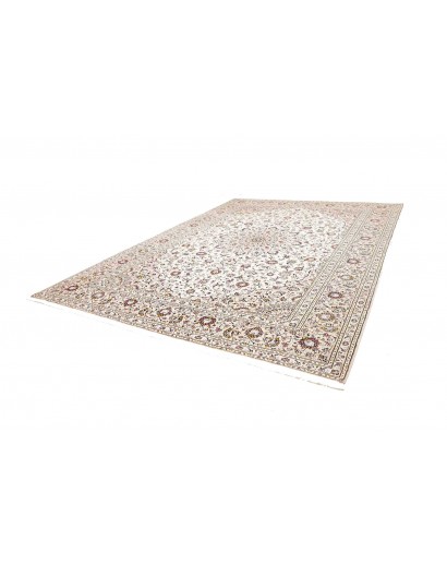 Tappeto Kashan Persia bianco 300x403