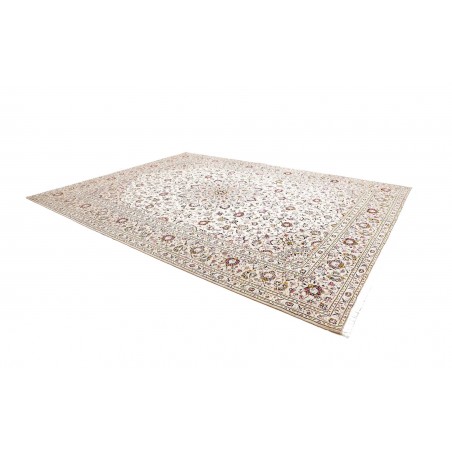 Tappeto Kashan Persia bianco 300x403