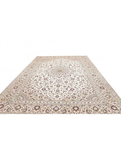 Tappeto Kashan Persia bianco 300x403